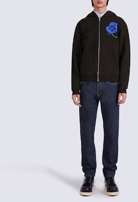 KENZO x Nigo FW22 Floral Poppy Zip Hoodie Black Flowers Print. FC65SW4244MF-99J Shop KENZO x Nigo FW22 Floral Poppy Zip Hoodie Black Flowers Print. FC65SW4244MF-99J