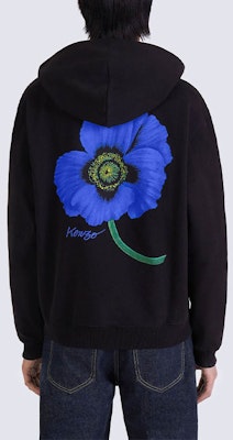 KENZO x Nigo FW22 Floral Poppy Zip Hoodie Black Flowers Print. FC65SW4244MF-99J Sizing KENZO x Nigo FW22 Floral Poppy Zip Hoodie Black Flowers Print. FC65SW4244MF-99J
