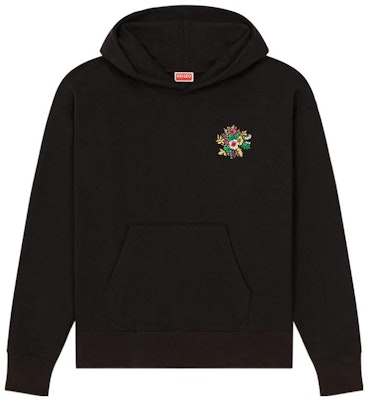 KENZO x Nigo FW22 Pop Bouquet Floral Embroidered Hoodie Black Men’s Hoodie FC65SW462CMI-99J Order KENZO x Nigo FW22 Pop Bouquet Floral Embroidered Hoodie Black Men’s Hoodie FC65SW462CMI-99J