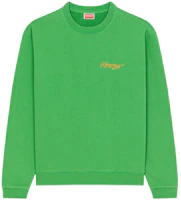 Kenzo x Nigo FW22 Poppy Floral Logo Print Green Pullover Sweatshirt Men FC65SW4254MF-57 Kenzo x Nigo FW22 Poppy Floral Logo Print Green Pullover Sweatshirt Men FC65SW4254MF-57