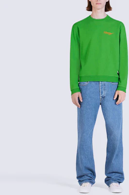 ケンゾー x ニゴ FW22 ポピー フローラル ロゴ プリント グリーン プルオーバー メンズ FC65SW4254MF-57 Shop ケンゾー x ニゴ FW22 ポピー フローラル ロゴ プリント グリーン プルオーバー メンズ FC65SW4254MF-57