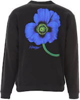 Kenzo x Nigo FW22 Poppy Floral Print Black Pullover Sweatshirt 秋冬 FC65SW4254MF-99J Kenzo x Nigo FW22 Poppy Floral Print Black Pullover Sweatshirt 秋冬 FC65SW4254MF-99J