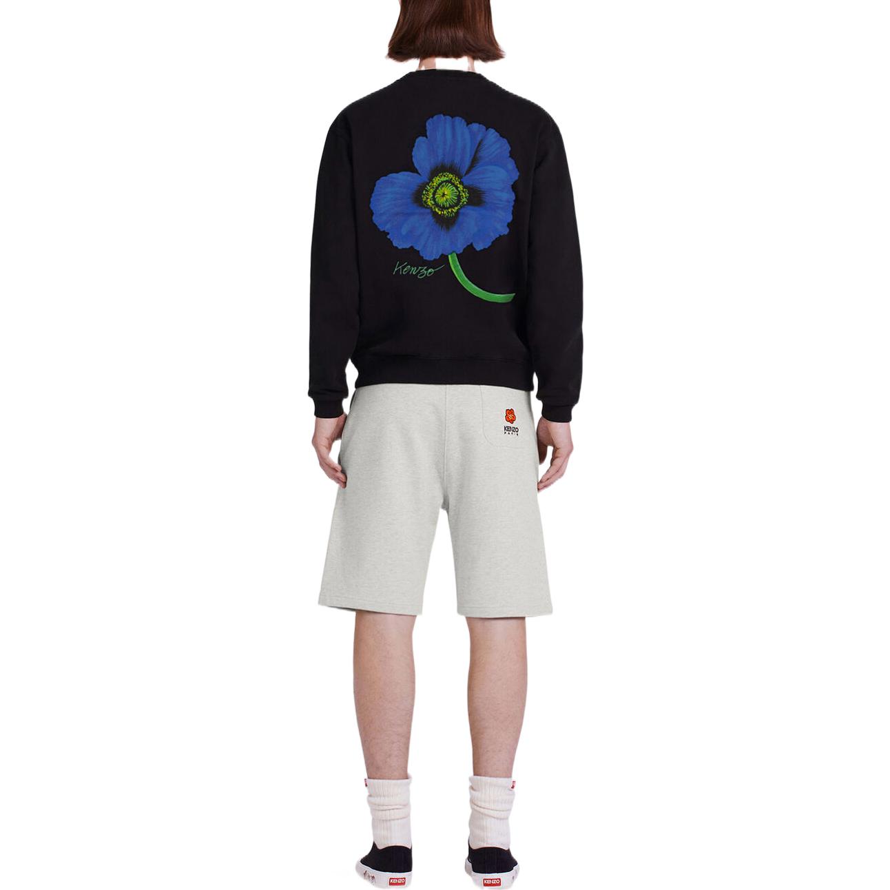 Details for ケンゾー x ニゴ FW22 ポピー フローラルプリント ブラックプルオーバースウェット FC65SW4254MF-99J