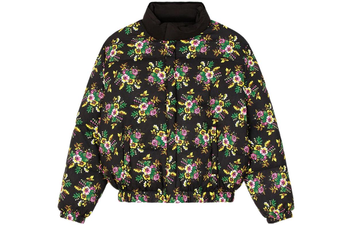 KENZO Nigo FW22 Reversible Floral Print Jacket Black FC65OU134CNC-99J