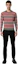 Shop KENZO x Nigo FW22 Striped Logo Knit Sweater Red Wool Pullover. FC65PU3213CJ-21