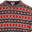 Purchase KENZO x Nigo FW22 Striped Logo Knit Sweater Red Wool Pullover. FC65PU3213CJ-21