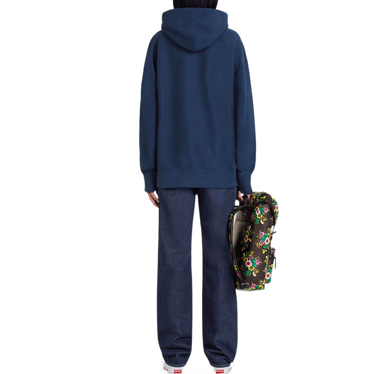 Purchase KENZO x Nigo FW22 Tiger Tail Logo Embroidered Hoodie  Navy Blue. FC65SW4224ME-77