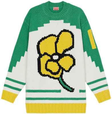 겐조 x 니고 FW22 유니버시티 컬러블록 크루넥 스웨터 유니섹스 그린 FC65PU3143BD-57 Buy 겐조 x 니고 FW22 유니버시티 컬러블록 크루넥 스웨터 유니섹스 그린 FC65PU3143BD-57