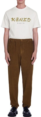 KENZO x Nigo FW22 University Logo Relaxed Fit Pants Brown Casualwear FC65PA5009CV-89 Shop KENZO x Nigo FW22 University Logo Relaxed Fit Pants Brown Casualwear FC65PA5009CV-89