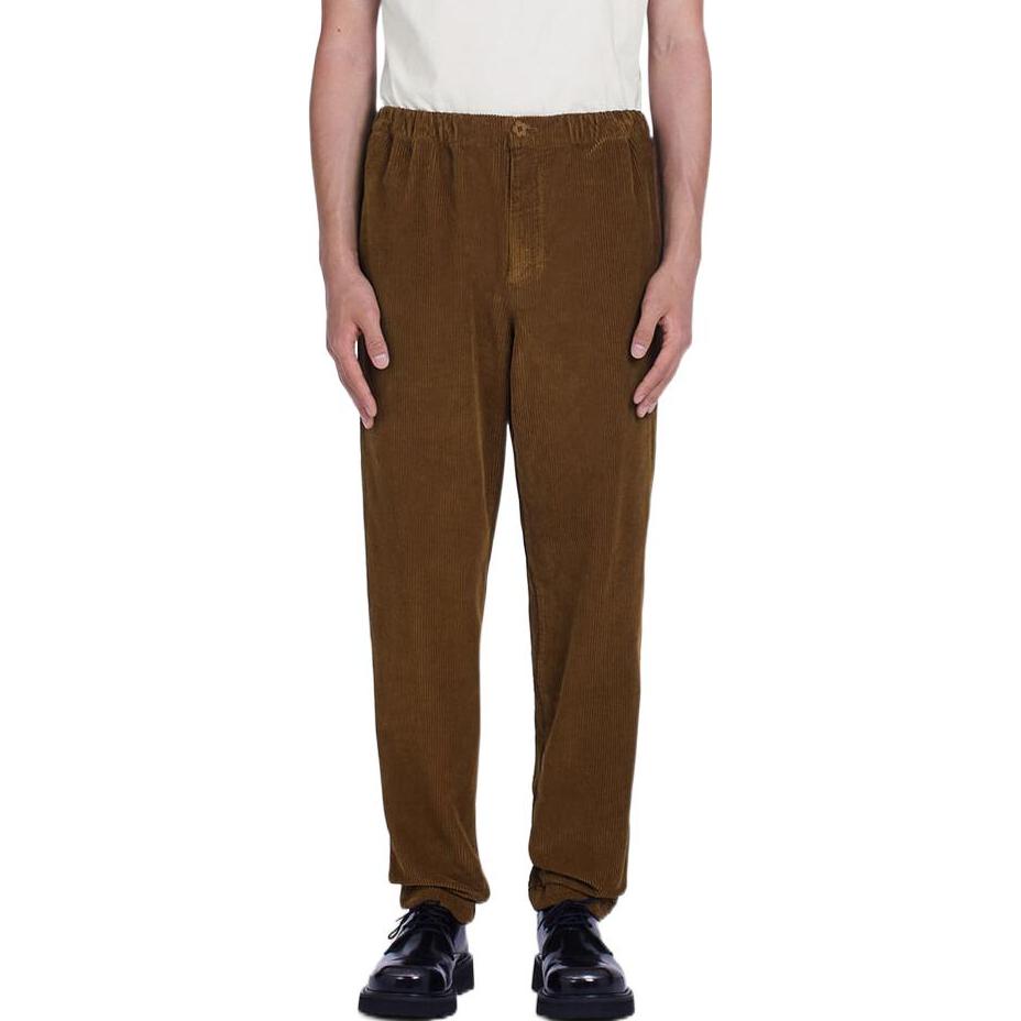 Details for KENZO x Nigo FW22 Seluar Logo Universiti Potongan Santai Coklat Kasual FC65PA5009CV-89