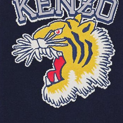 KENZO x Nigo FW22 Sweater Navy Logo Tiger Universitas Unisex. FC65PU3163BC-77 Sizing KENZO x Nigo FW22 Sweater Navy Logo Tiger Universitas Unisex. FC65PU3163BC-77