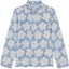Buy KENZO x Nigo HANA DOTS FW22 Floral Polka Dot Denim Jacket Light Blue for Men FC65DV1019GP-64