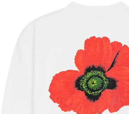 ケンゾー x ニゴ ポピーフローラルプリント プルオーバースウェット FW22 ホワイト FC65SW4254MF-01 Cheap ケンゾー x ニゴ ポピーフローラルプリント プルオーバースウェット FW22 ホワイト FC65SW4254MF-01