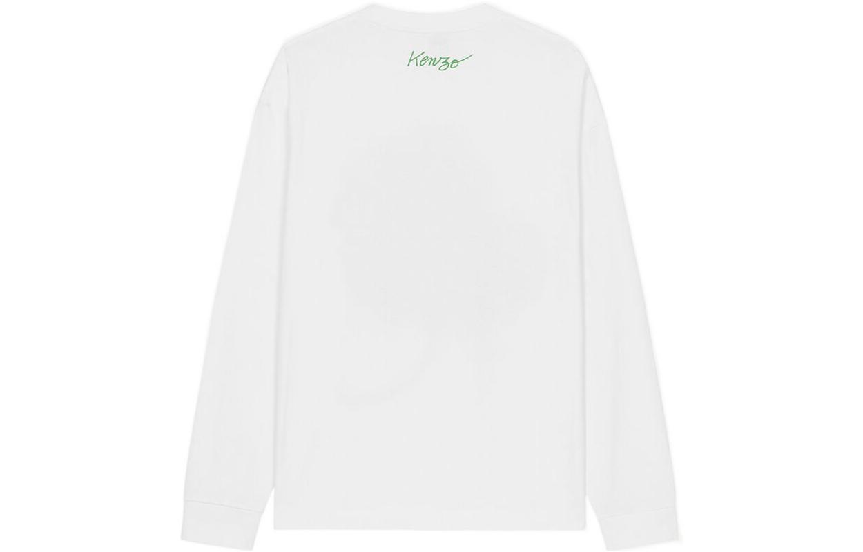 Kenzo Nigo Poppy Flower Print Crewneck Sweatshirt White FC65TS4174SY-01 圖 3