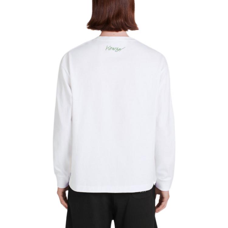 Kenzo Nigo Poppy Flower Print Crewneck Sweatshirt White FC65TS4174SY-01 圖 7