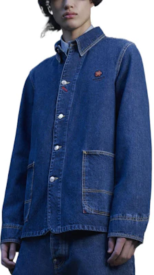 KENZO x Nigo SS22 Jaket Denim Bordir Bunga BOKE Biru FC55DV101CEB-76 Shop KENZO x Nigo SS22 Jaket Denim Bordir Bunga BOKE Biru FC55DV101CEB-76