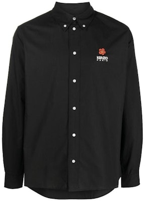 KENZO x Nigo SS23 Black Floral Embroidered Long Sleeve Shirt. FD55CH4109LH-99 Buy KENZO x Nigo SS23 Black Floral Embroidered Long Sleeve Shirt. FD55CH4109LH-99