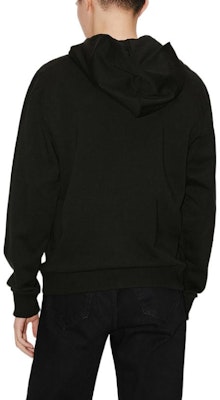 KENZO x Nigo SS23 Black Hoodie with Floral Logo Print and Zipper. FD55SW4424MF-99J Details for KENZO x Nigo SS23 Black Hoodie with Floral Logo Print and Zipper. FD55SW4424MF-99J