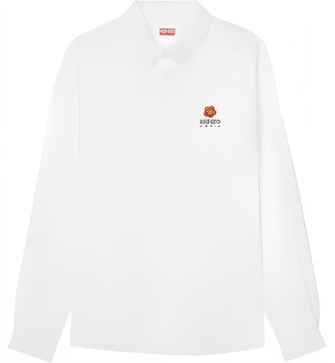 KENZO x Nigo SS23 Boke Flower Embroidered Long Sleeve Shirt Unisex White FD55CH4109LO-01 Buy KENZO x Nigo SS23 Boke Flower Embroidered Long Sleeve Shirt Unisex White FD55CH4109LO-01