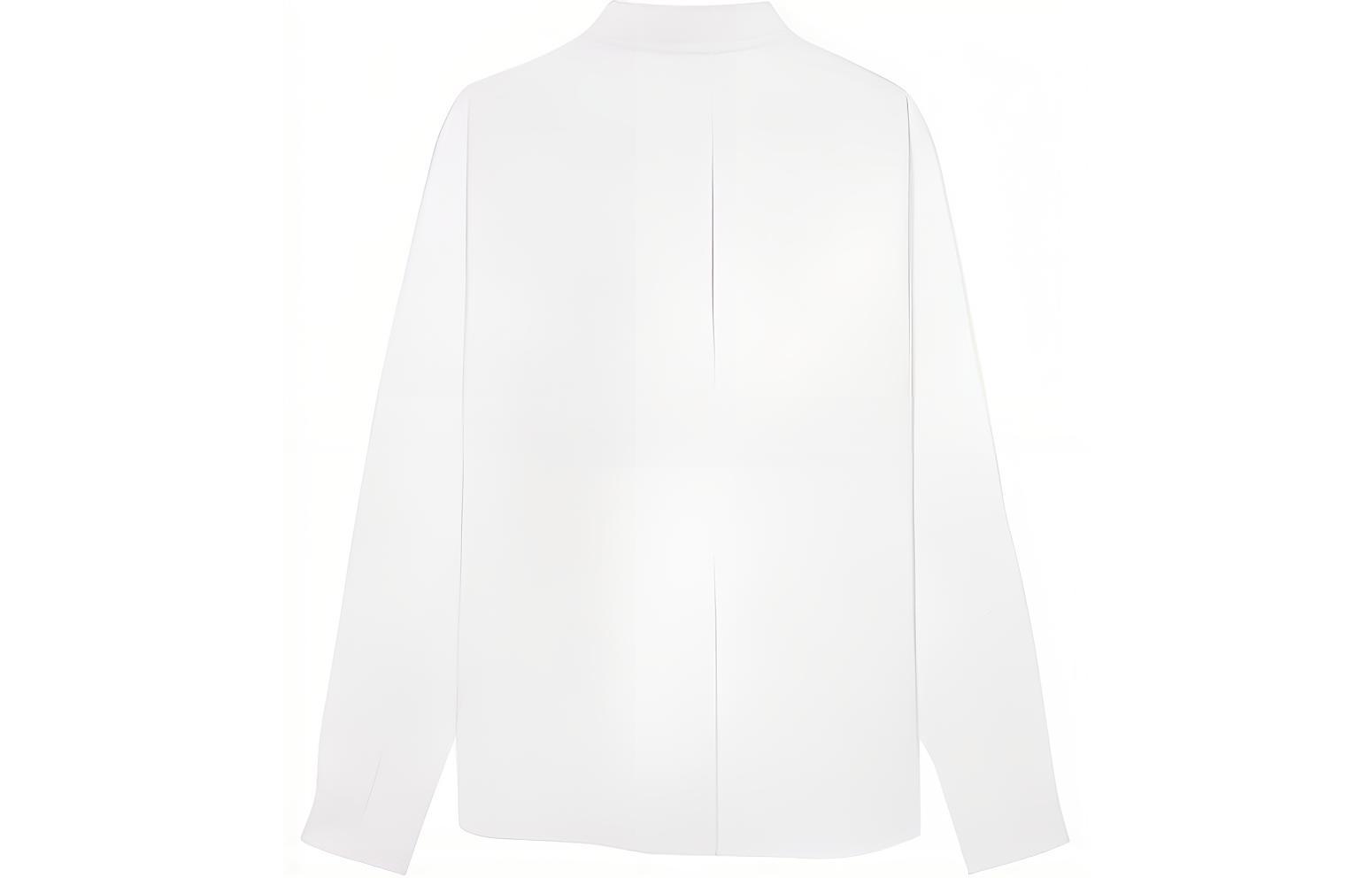 Lookbook KENZO x Nigo SS23 ボケフラワー刺繍 長袖シャツ ユニセックス ホワイト FD55CH4109LO-01