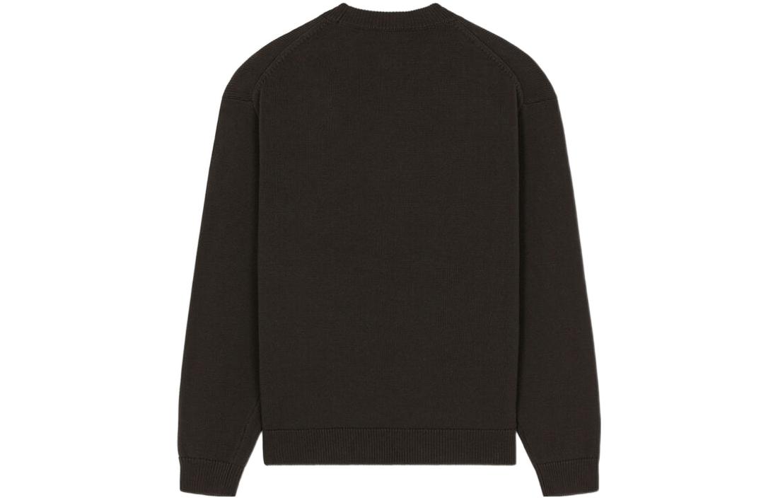 Lookbook KENZO x Nigo 2023春夏款新年限定''木槿花''标志针织衫 黑色. FD55PU3803LC-99J