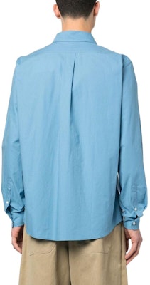 KENZO x Nigo SS23 蓝色花卉刺绣长袖衬衫 FD55CH4109LH-69 Shop KENZO x Nigo SS23 蓝色花卉刺绣长袖衬衫 FD55CH4109LH-69