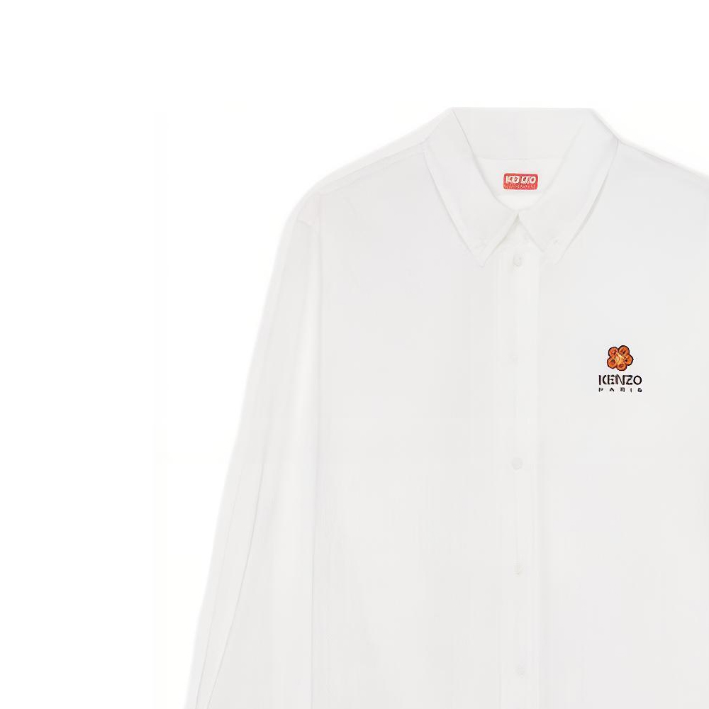 Details for KENZO x Nigo SS23 花卉刺繡白色長袖襯衫 限量版 FD55CH4109LH-01