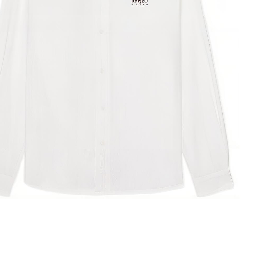 Sizing KENZO x Nigo SS23 花卉刺繡白色長袖襯衫 限量版 FD55CH4109LH-01