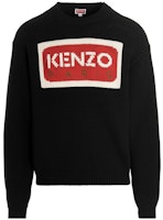 KENZO x Nigo SS23 Logo Print Crewneck Pullover Sweater Black FD55PU3833LA-99J KENZO x Nigo SS23 Logo Print Crewneck Pullover Sweater Black FD55PU3833LA-99J