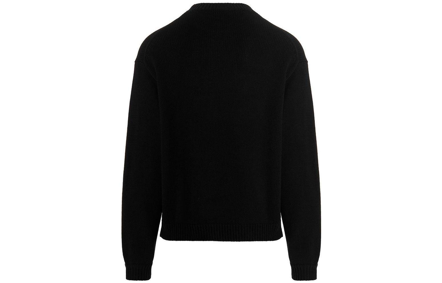 Lookbook 겐조 x 니고 SS23 로고 프린트 크루넥 풀오버 스웨터 블랙 FD55PU3833LA-99J