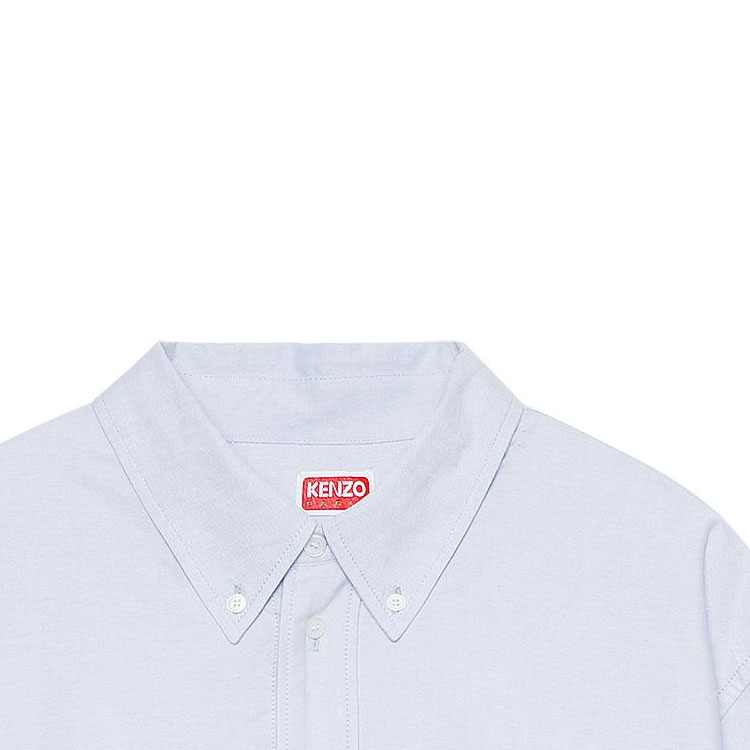 Details for KENZO x Nigo SS23 ユニセックス ライトブルー 刺繍 長袖シャツ. FD55CH4109LO-64-BU