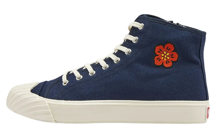 Kenzo x Paris Blue White 'Boke High-Top Canvas' FD55SN020F73.77