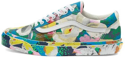 Kenzo x Vans OG Old Skool LX 'Floral Yellow' VN0A4P3X01H Kenzo x Vans OG Old Skool LX 'Floral Yellow' VN0A4P3X01H