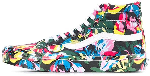 Vans x KENZO 高田賢三 Sk8-Hi 皮革 花卉印花 時尚板鞋 男款 多色 Buy Vans x KENZO 高田賢三 Sk8-Hi 皮革 花卉印花 時尚板鞋 男款 多色