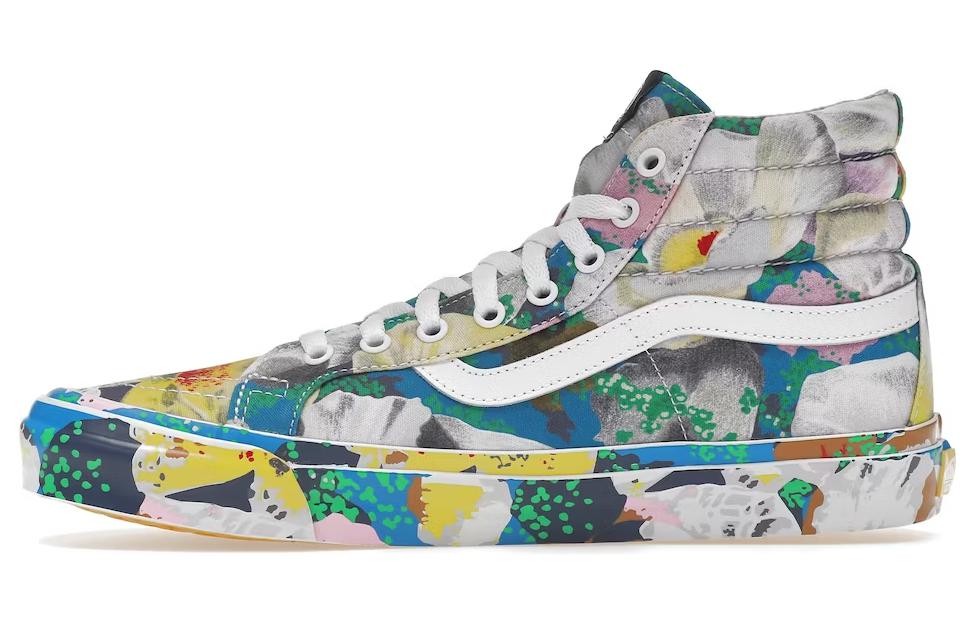 Kenzo x Vans Sk8-Hi 'Green Floral Leather' FA55SN600F87-39