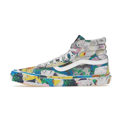 Kenzo Vans Sk8-Hi 'Green Floral Leather'