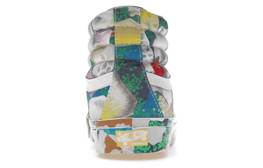 Kenzo Vans Sk8-Hi 'Green Floral Leather' 圖 5