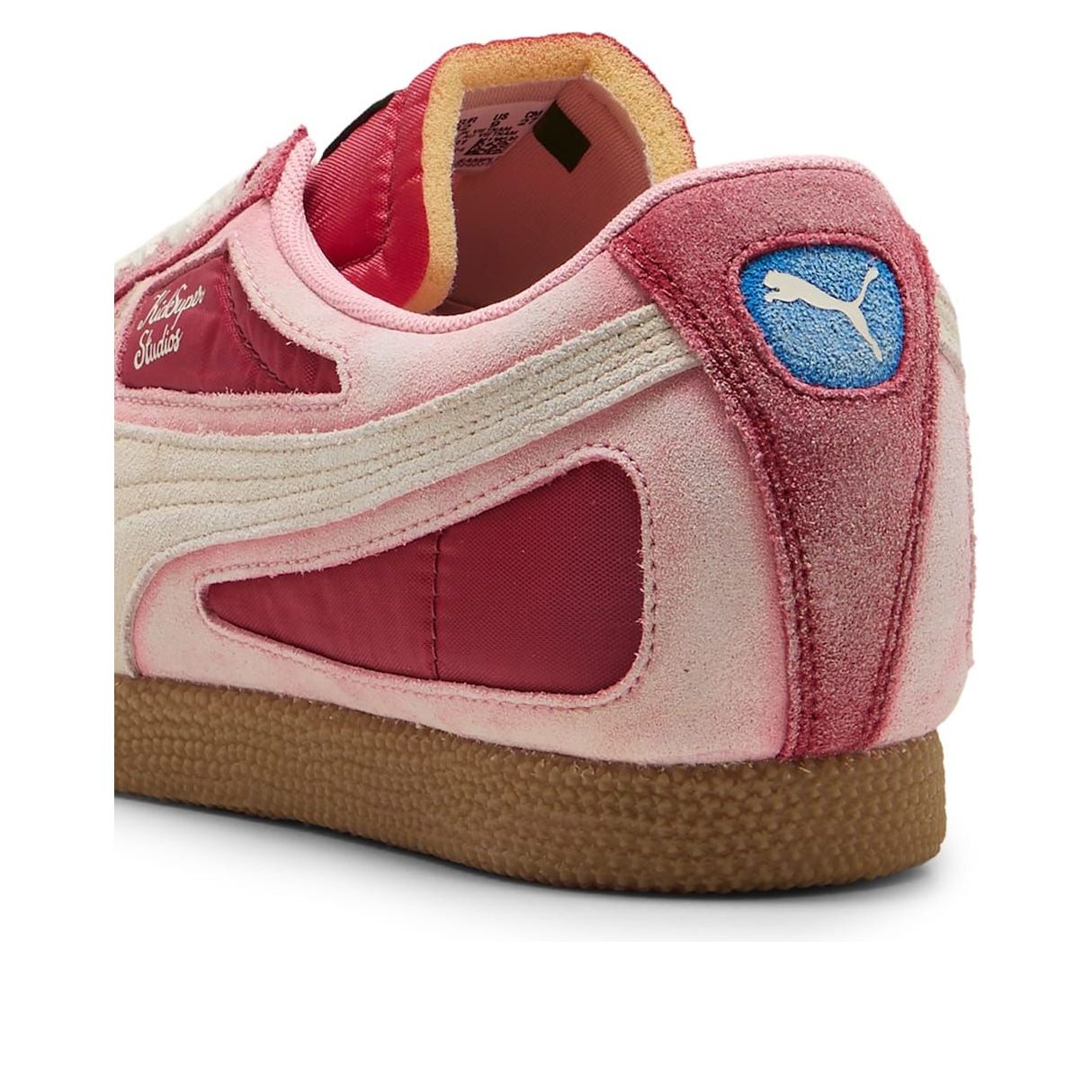 Shop キッドスーパースタジオ x プーマ ブラジルパネル ''ダーククリムゾン アルパインスノー'' 403847-01