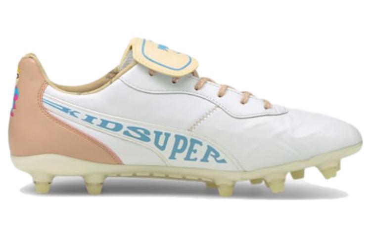 Lookbook KidSuper Studios x Puma King FG ''Jaune Rose Brume'' 106457-01
