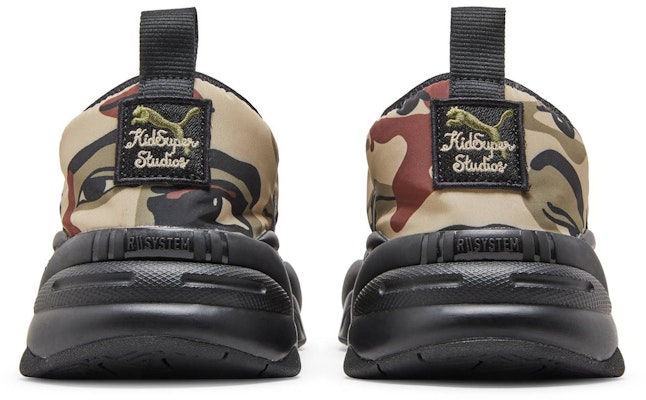 KidSuper Studios x Puma RS-2K Slip-On 'Camo' 375192-01 Details for KidSuper Studios x Puma RS-2K Slip-On 'Camo' 375192-01
