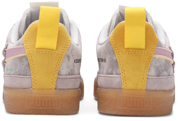 KidSuper Studios x Puma Suede Vintage 'Lupine' Lelaki Perempuan Kasut Retro 380513-01 Details for KidSuper Studios x Puma Suede Vintage 'Lupine' Lelaki Perempuan Kasut Retro 380513-01