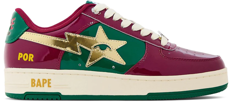 KidSuper x BAPE Sta ''SuperBape Cup - Portugal'' Sepatu Sneaker 00039-1002600KXBSSC-BURG Buy KidSuper x BAPE Sta ''SuperBape Cup - Portugal'' Sepatu Sneaker 00039-1002600KXBSSC-BURG