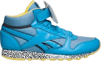Kieth Haring x Reebok Classic Leather Mid Strap Lux 'Barking Dogs' V44586 Kieth Haring x Reebok Classic Leather Mid Strap Lux 'Barking Dogs' V44586