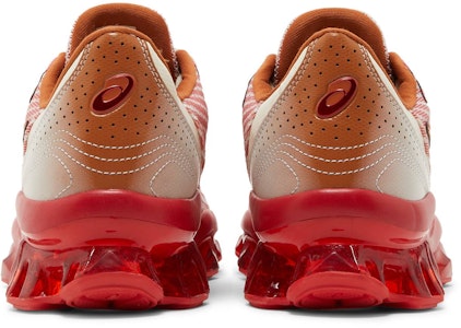 Kiko Kostadinov x ASICS Gel-Quantum Levitrack 'Putih Merah' 1201A404-500 Details for Kiko Kostadinov x ASICS Gel-Quantum Levitrack 'Putih Merah' 1201A404-500