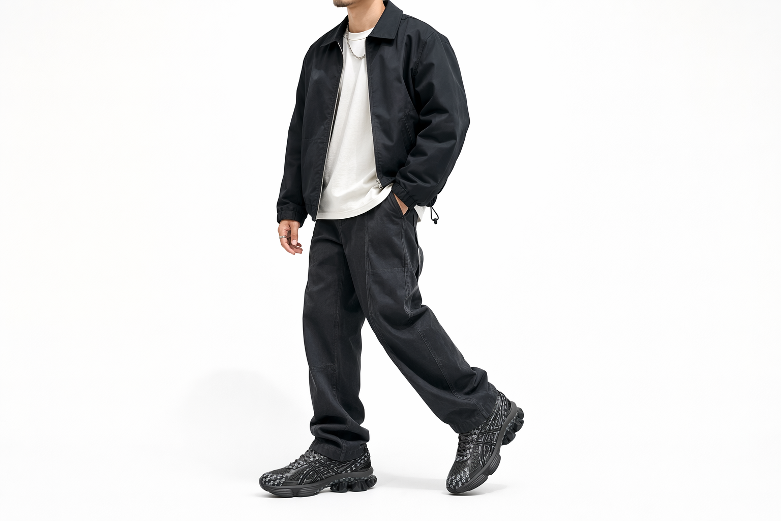 Order Kiko Kostadinov x ASICS Us7-S Gel-Kinetic Fluent ''黑灰配色'' 1203A973-020
