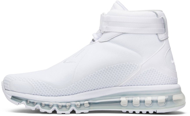 耐吉 Air Max 360 高筒 跑步鞋 男女同款 白色 Lookbook 耐吉 Air Max 360 高筒 跑步鞋 男女同款 白色