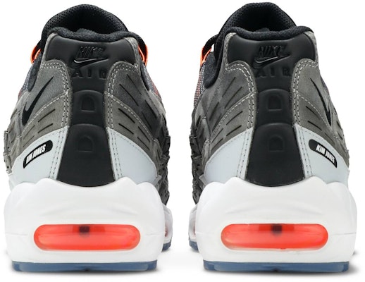 Kim Jones x Nike Air Max 95 'Total Orange' DD1871-001 Details for Kim Jones x Nike Air Max 95 'Total Orange' DD1871-001