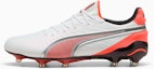 Buy King Ultimate FG/AG Soccer Cleats PUMA White/PUMA Silver/Glowing Red/PUMA Black 108821-01