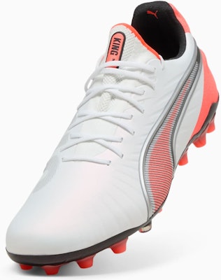 King Ultimate MG PUMA White/PUMA Silver/Glowing Red/PUMA Black 108823-01 Details for King Ultimate MG PUMA White/PUMA Silver/Glowing Red/PUMA Black 108823-01