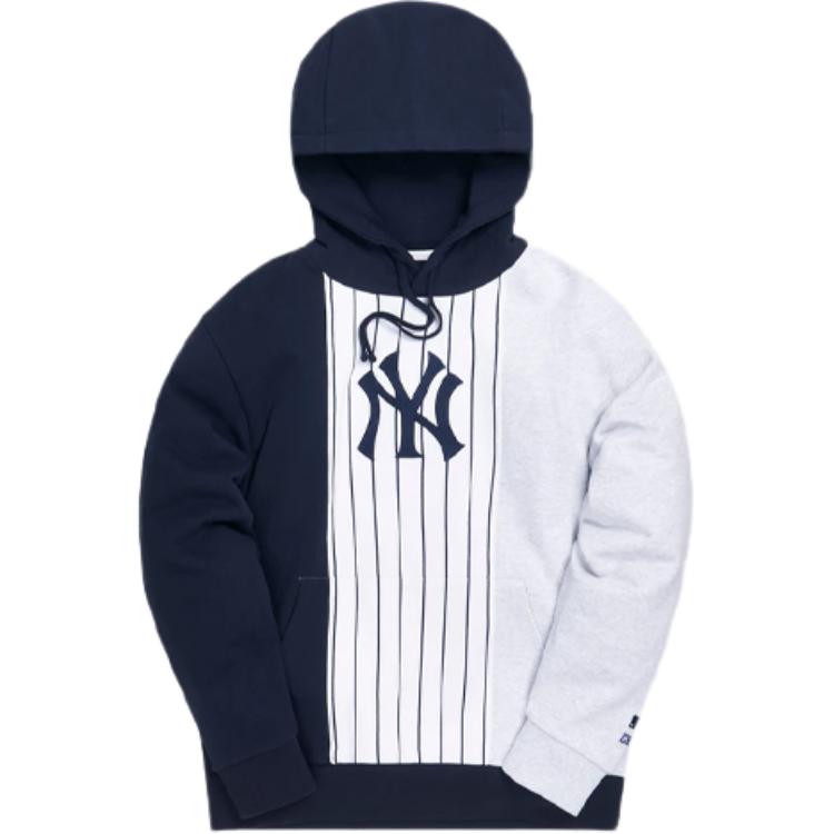 KITH × MLB New York Yankees Patchwork Sweatshirt Unisex Blue/Grey KH2451-115